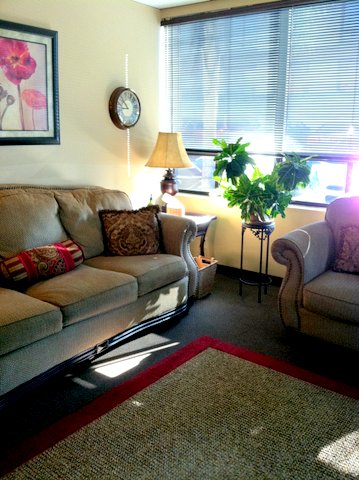The therapy office of Ellen Greenfield Ph.D.